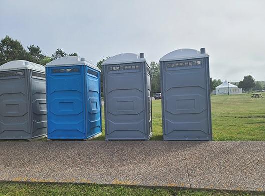 our team routinely cleans and maintains the special event restrooms during the period of your event to ensure they're always in pristine condition